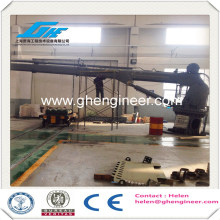 Hydraulic Telescopic Marine Deck Crane 2t@12m